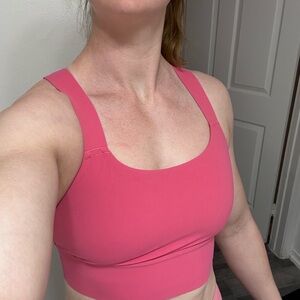 Athleta coral Sports Bra